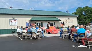 Grand Opening & ribbon cutting of new VFW in Winfield, Kansas 5-30-26