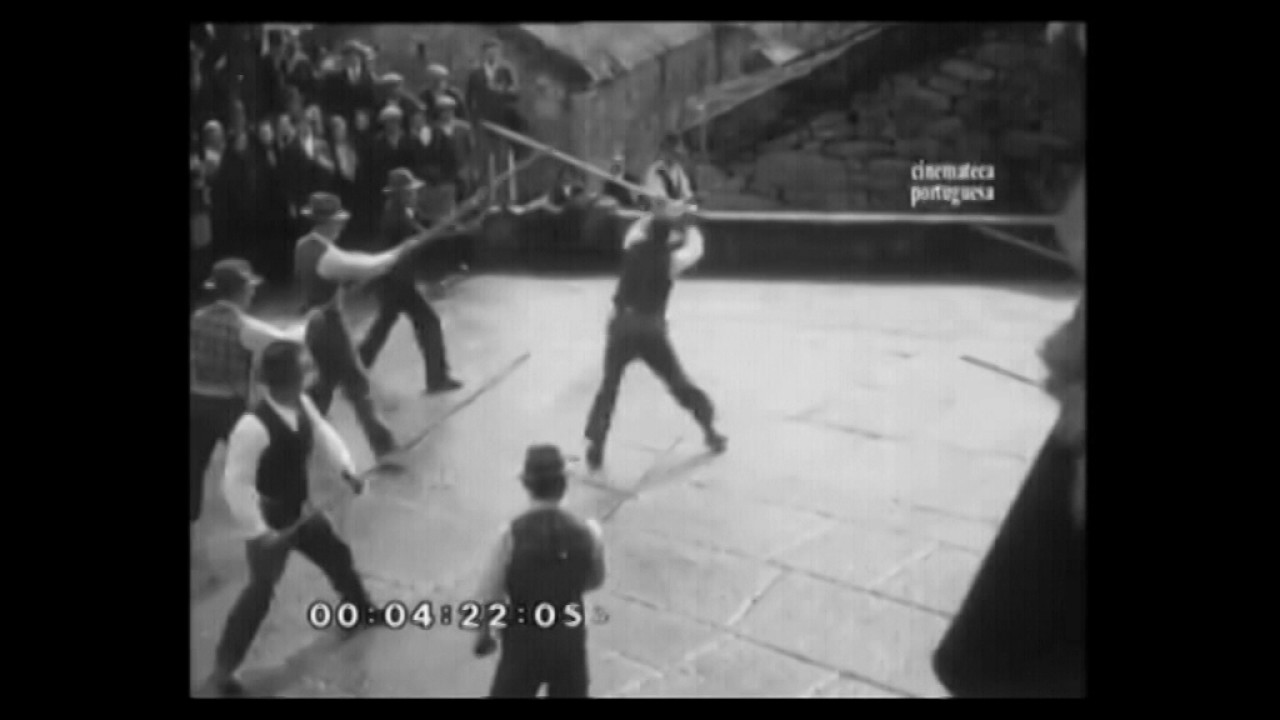 1938 Portuguese Stick Fighting (Jogo do Pau)-  Bucos- Portugal
