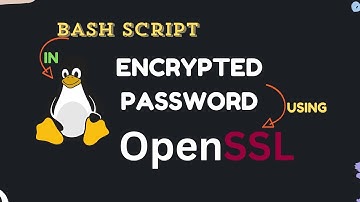 Bash Script to Create users with encrypted passwords in Linux using OpenSSL