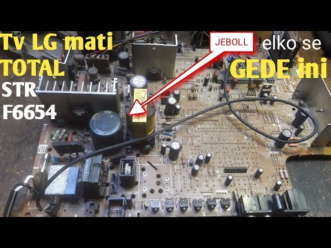 Memperbaiki Tv Lg Mati Total Youtube