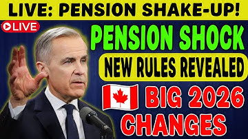 🇨🇦 “LIVE: Big CPP & OAS 2026 Changes — What Seniors Need to Prepare For!”