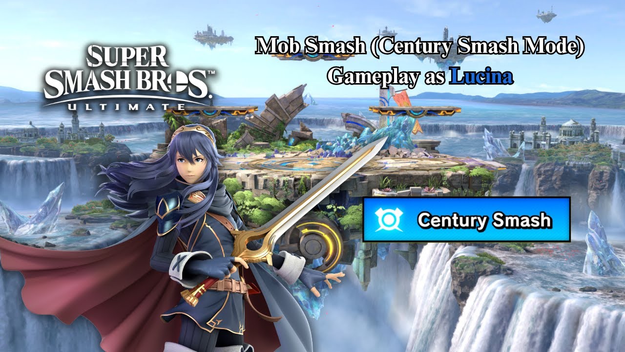 Super Smash Bros. Ultimate | Mob Smash vs. 100 Man Smash Gameplay ft. Lucina
