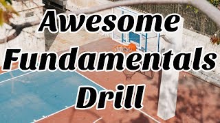 Jump Stop & Pivot Passing  - Basketball Fundamentals Drill