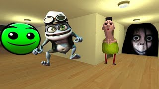 FIRE IN THE HOLE CRAZY FROG MOMO AND HAMOOD HABIBI ALL GMOD BOTS IN HOTEL MAP#Gmod #Nextbot #Meme