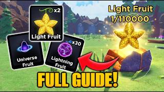 How to Get ALL of SECRET POWER FRUITS in Slime RNG Roblox