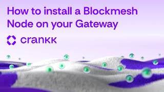 How to install a Blockmesh Node on your Gateway
