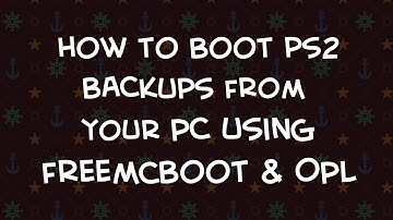 How to Play PS2 Imports & Backups Using OPL, Free McBoot 1.95 and a Crossover Cable