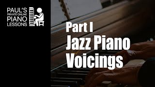 Jazz Piano Voicings Part 1