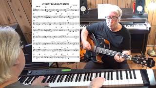 MY HEART BELONGS TO DADDY - Jazz guitar &amp; piano cover ( Cole Porter )