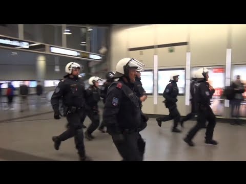 Polizeieinsatz bei Demo