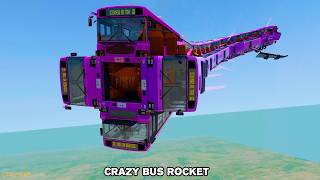 Damned Bus Rockets and Weird Bus & Truck Configurations in BeamNG.drive - Compilation screenshot 3