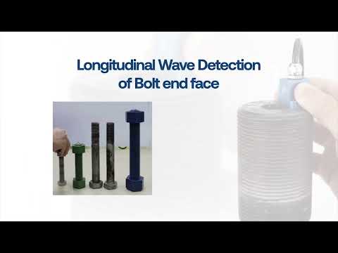 NDT ultrasonic testing of different bolt detection