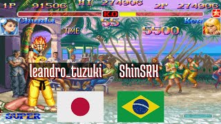 FT5 @hsf2: leandro_tuzuki (JP) vs ShinSRK (BR) [Hyper Street Fighter II Fightcade] Nov 19