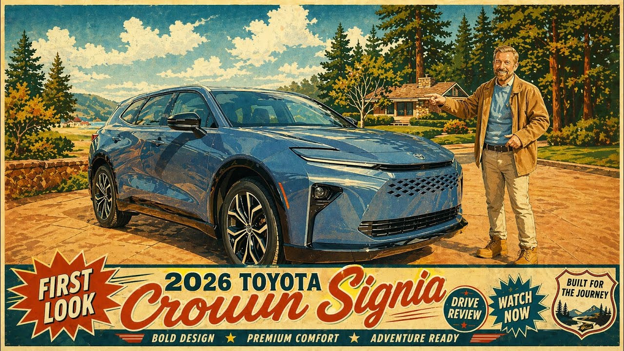 The 2026 Toyota Crown Signia might be one of the most interesting Toyota vehicles on sale — part SUV, part wagon, part premium cruiser, and very clearly aimed at people who want comfort without shouting about it.

In this review, Nik Miles takes a closer look at Toyota’s stylish Crown Signia, its design, cabin feel, road presence, practicality, and whether this premium hybrid crossover makes sense for families, commuters, road-trippers, and anyone who wants something a little more refined than the usual SUV crowd.

Is the Crown Signia Toyota’s quiet luxury move? Or is it too subtle for its own good?

Watch the full review and decide for yourself.