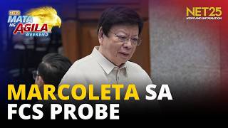 Sen. Marcoleta, mamumuno sa FCS probe