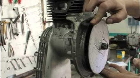 Exhaust port timing measuring