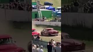 Chevy Apache vs Fabulous Hudson Hornet Dirt Track Rennwagen | Rust‘n‘Dust Jalopy 2022
