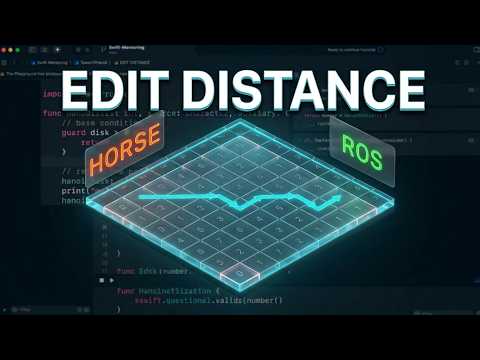 Swift Coding Interview: Solving Edit Distance