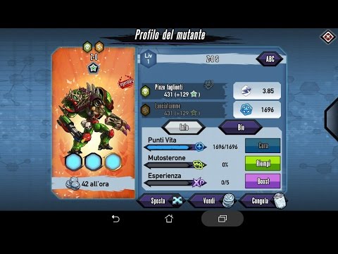 Mutants: Genetic Gladiators Breeding video (Z-0 - Zombie) lupines amargos