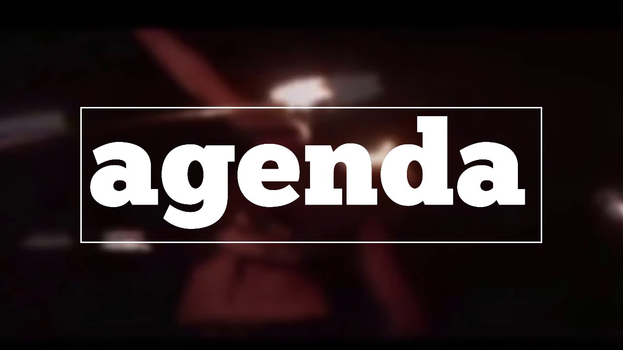 Agenda Spelling And Pronunciation Youtube