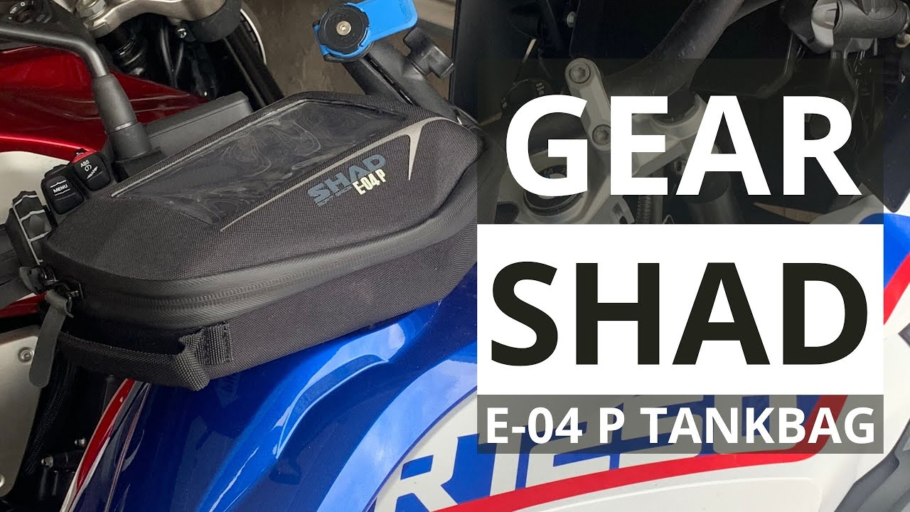 Gear Shad E04 P Pin System Tank Bag Review and Installation YouTube