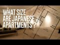 What size are Japanese apartments?
