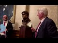 Stanley Johnson receives award from Dr Jan Telensky