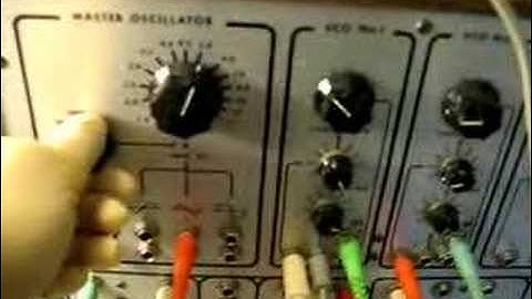 Electrocomp EML-200 + Korg SQ-10 Sequencer Demo 1