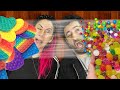 TENTE NÃO PISCAR com Fidget Toys e Orbeez no Plástico Filme | Gabriel e Shirley 2.0