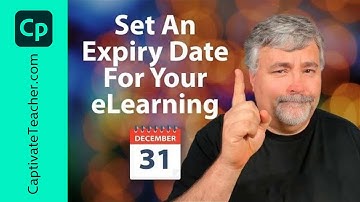 Set An Expiry Date for Your Adobe Captivate Classic Elearning Project