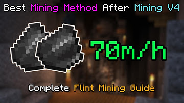 Hoe het delven van GRAVEL je meer dan 70 miljoen munten per uur oplevert | Hypixel Skyblock