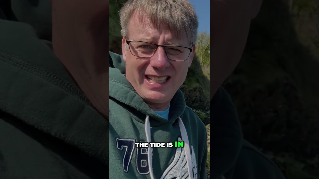 ⁣Cornwall Sea Glass Hunt: Is Maenporth Beach Worth It? #shorts