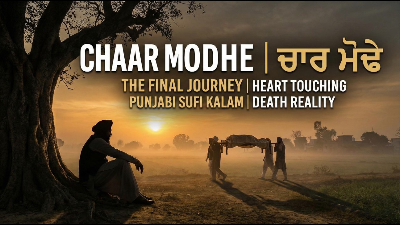 Chaar Modhe (The Final Journey) | Emotional Punjabi Sufi Kalam 2025 | Death Reality