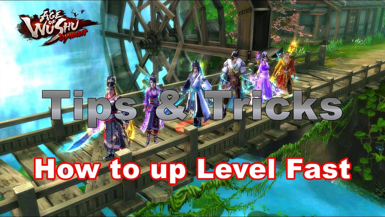 cooking age of wushu quick level guide