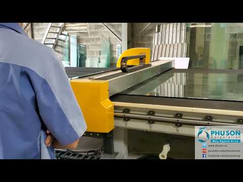 Video Máy CNC cắt kính YINRUI tại nhà máy NGỌC CHUYEN GLASS - youtube