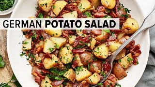 GERMAN POTATO SALAD with a warm bacon vinegar Dijon dressing! screenshot 5