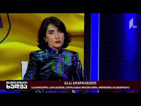 საქართველოს ევროინტეგრაციის გზა - „თავისუფალი ხედვის“ შეკითხვებს მაკა ბოჭორიშვილმა უპასუხა