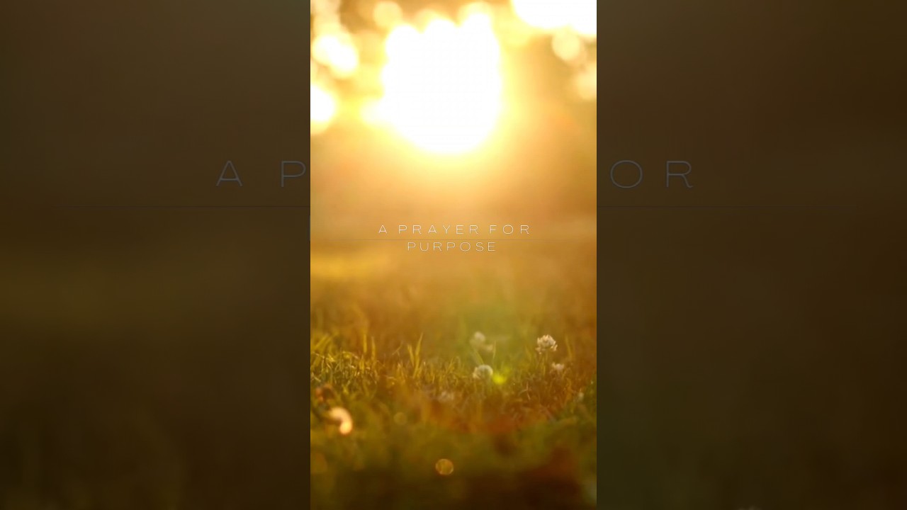 Prayer for Purpose and Clarity (Shorts Version) 