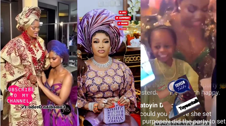 Mr PnP Wa Analysed The Actress Iyabo Ojo's Daughter Wedding And What Alhaja Lizzy Anjorin's FansSays