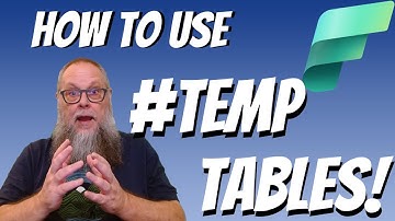 Microsoft Fabric: How to use Temp Tables!