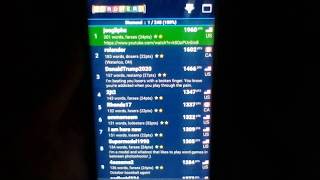 swiping in 201 words - Word Hero screenshot 2