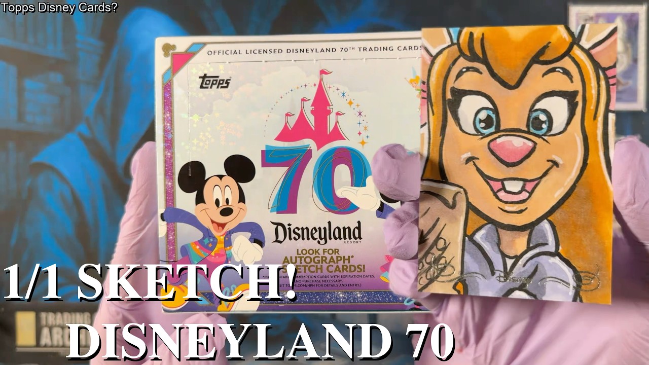 2025 Topps Disneyland 70th Anniversary Hobby Box Opening! 1/1