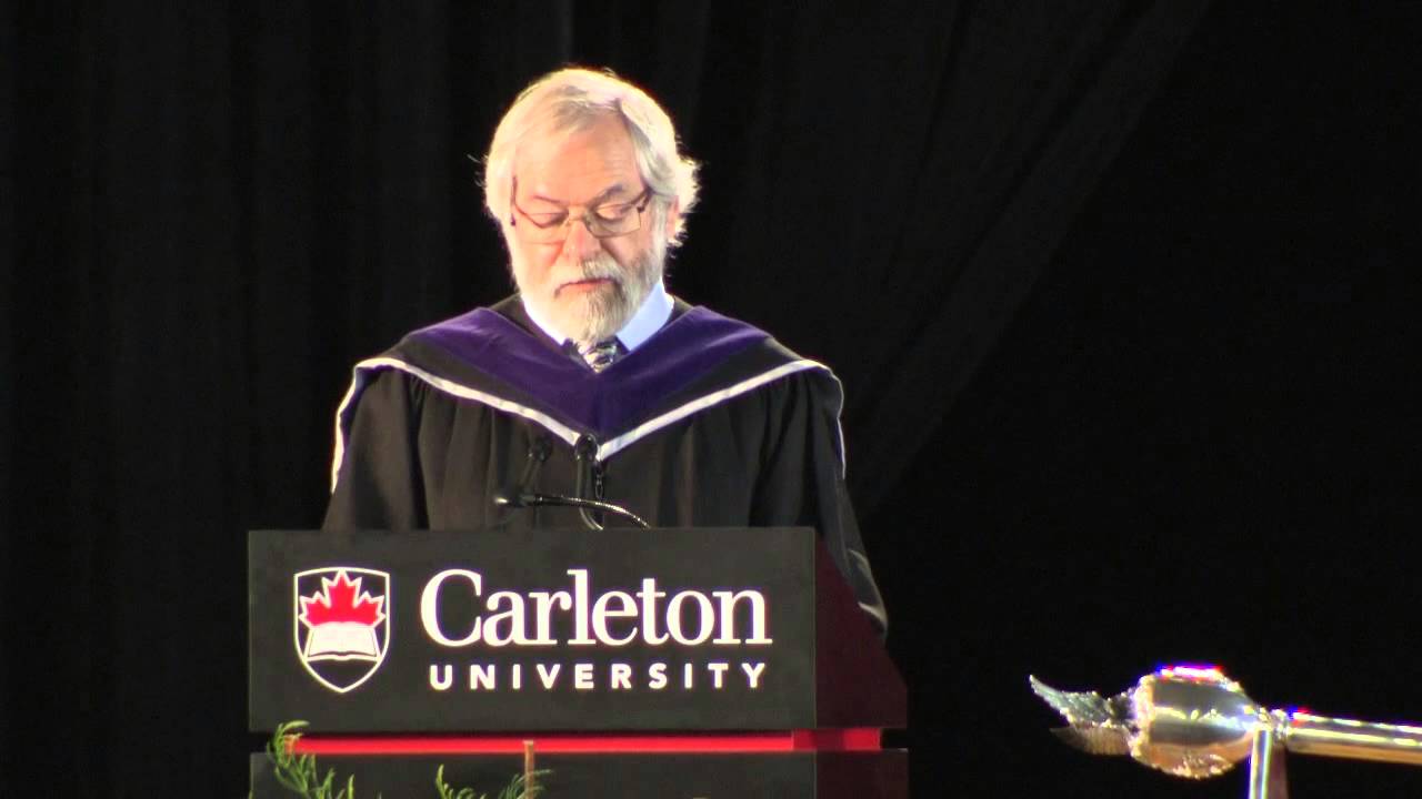 Carleton University Convocation, Robert K. Carnegie, Doctor of Science ...
