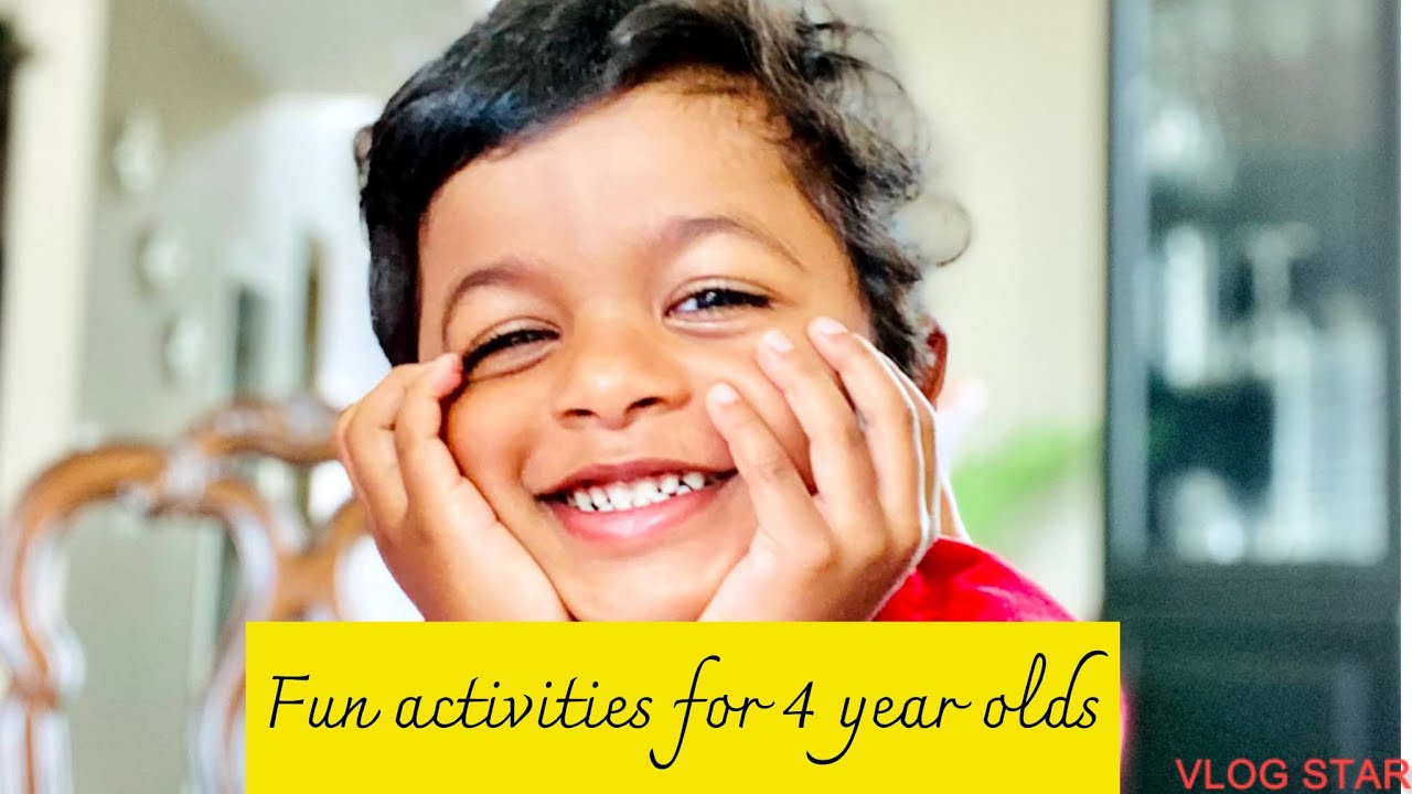 Fun Activities For 4 Year Olds YouTube