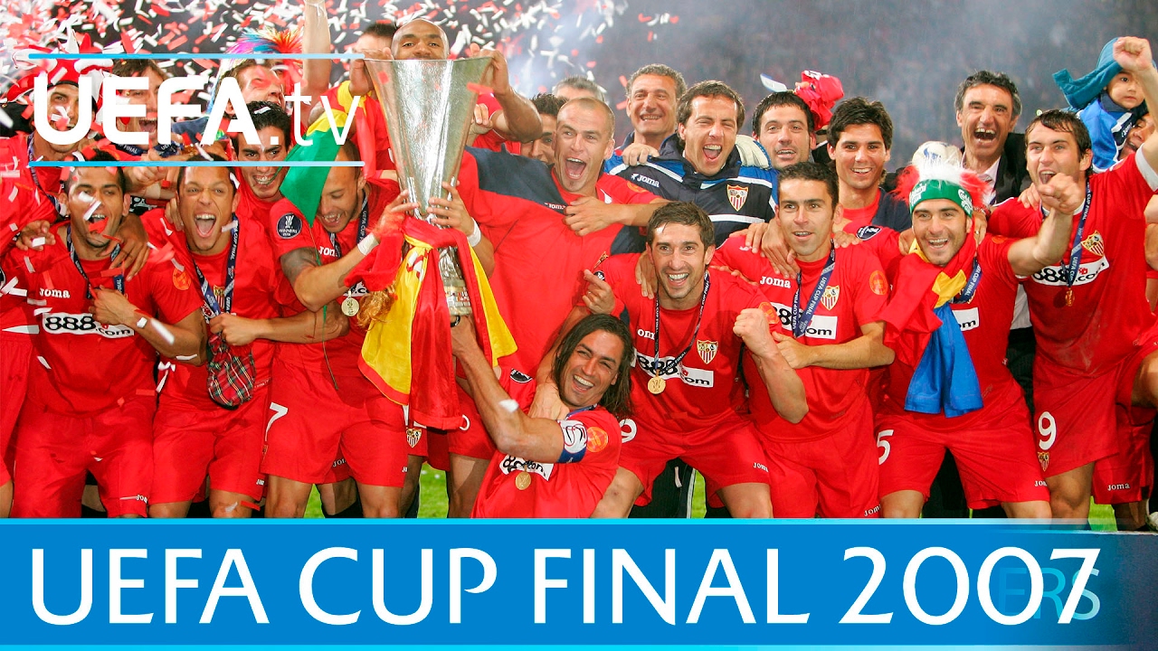 2007 UEFA Cup final highlights - Sevilla-Espanyol YouTube