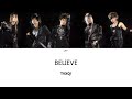 TVXQ (동방신기) - Believe (믿어요)- [Colour Coded Lyrics] (Han/Rom/Eng)