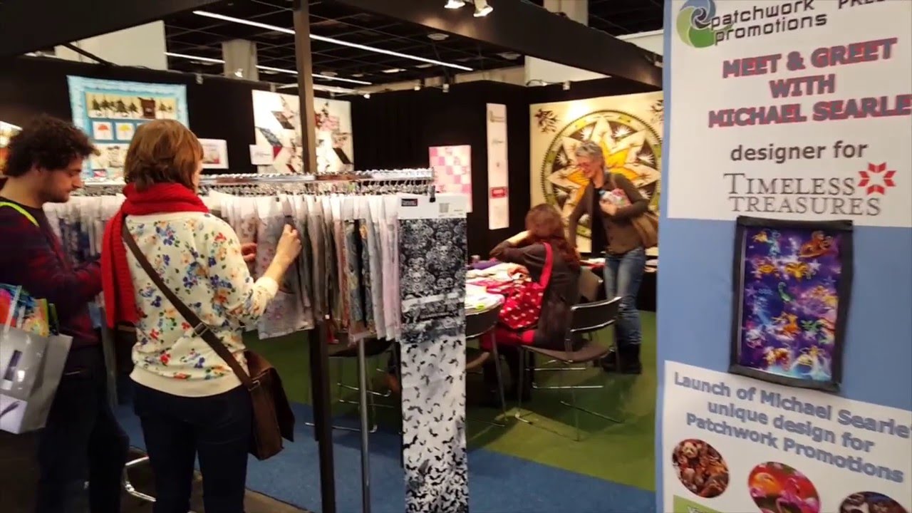 Patchwork Promotions - Hobby und Handharbeit Cologne 2016 - YouTube