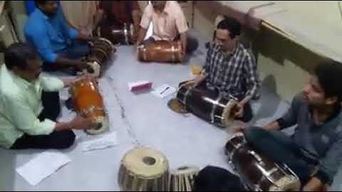 Dholki Class at Swar- Taal Sadhana, Pune