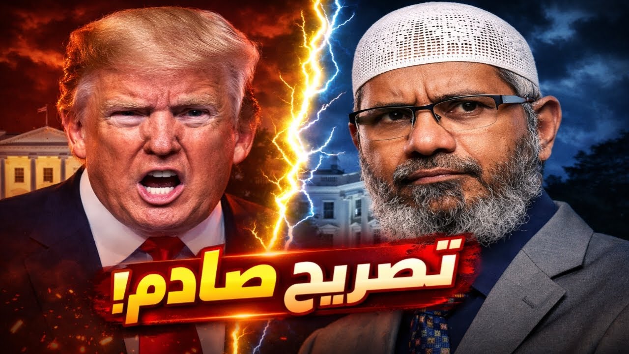 ماذا قال د. ذاكر نايك عن دونالد ترامب والبيت الأبيض؟!تصريح صادم لم يكن أحد يتوقعه