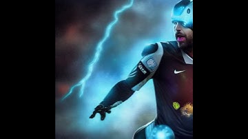 Gerard Pique Robot Photo generation and edit with A.I.